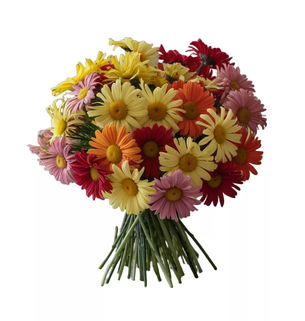 Color Splash Daisy Gift Bouquet