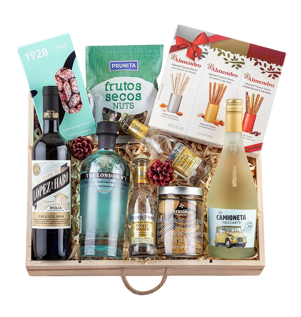 Fine Cocktail & Gourmet Gift Pack