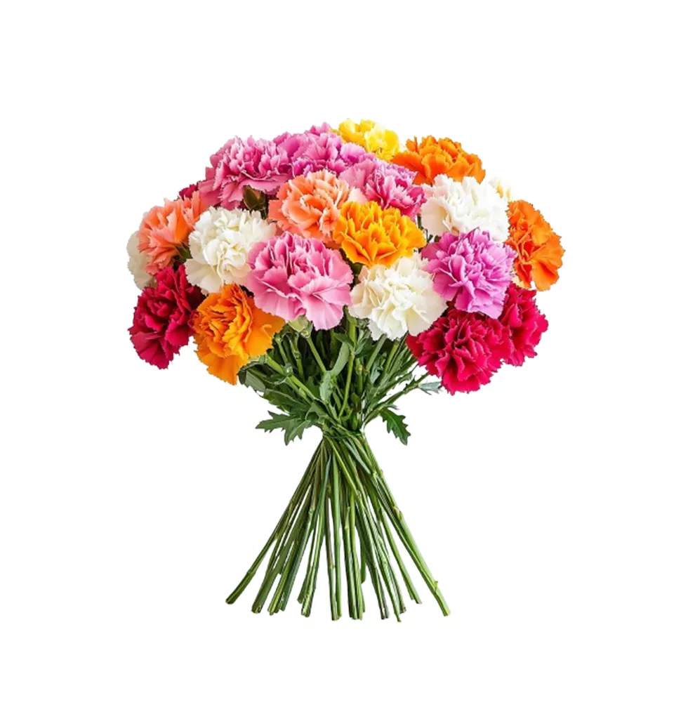 Vibrant Carnation Ensemble