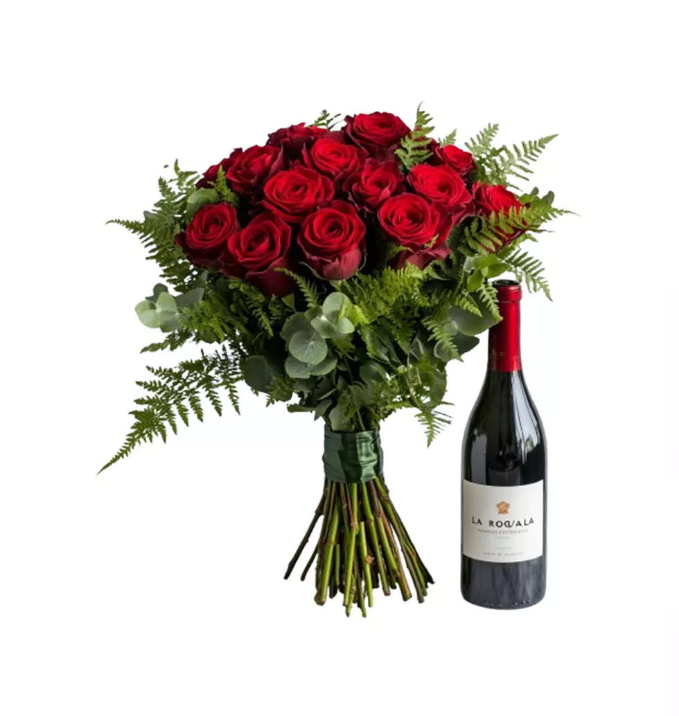 Wine And Roses Luxury Gift