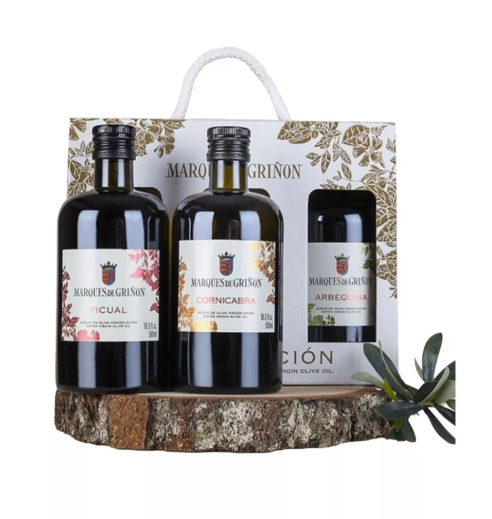 Artisanal Oils In Presentation Case