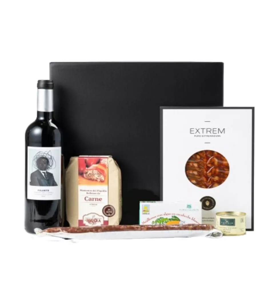 Indulgent Treats Charcuterie & Wine Hamper