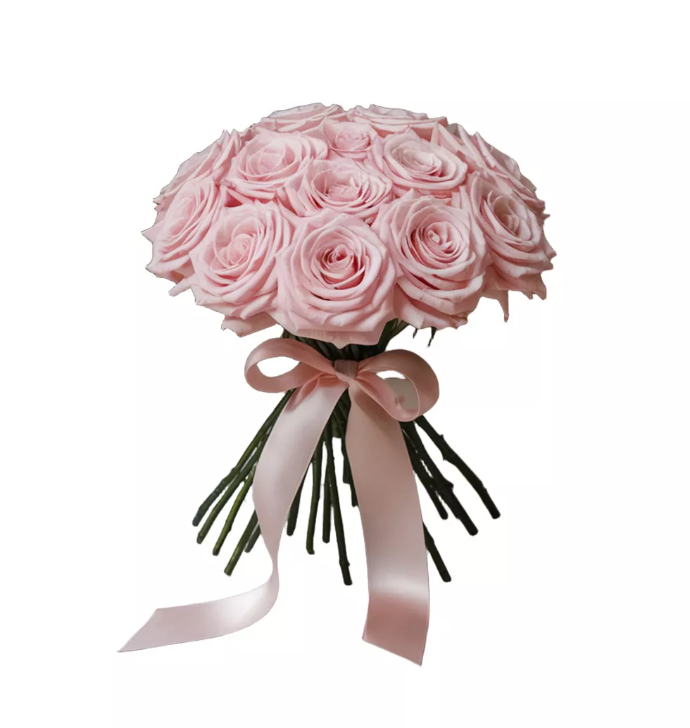 Love's Blushing Bouquet