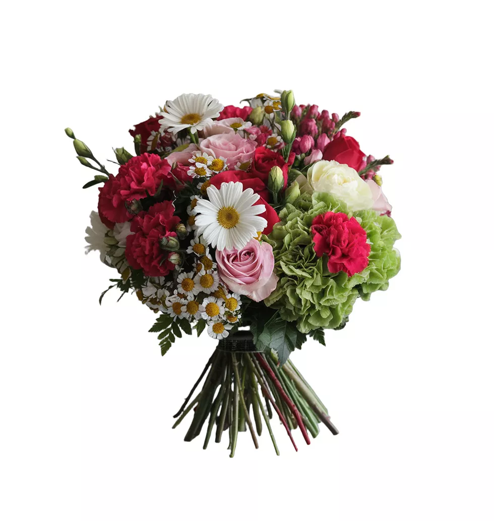 Cheerful Mixed Blossom Arrangement