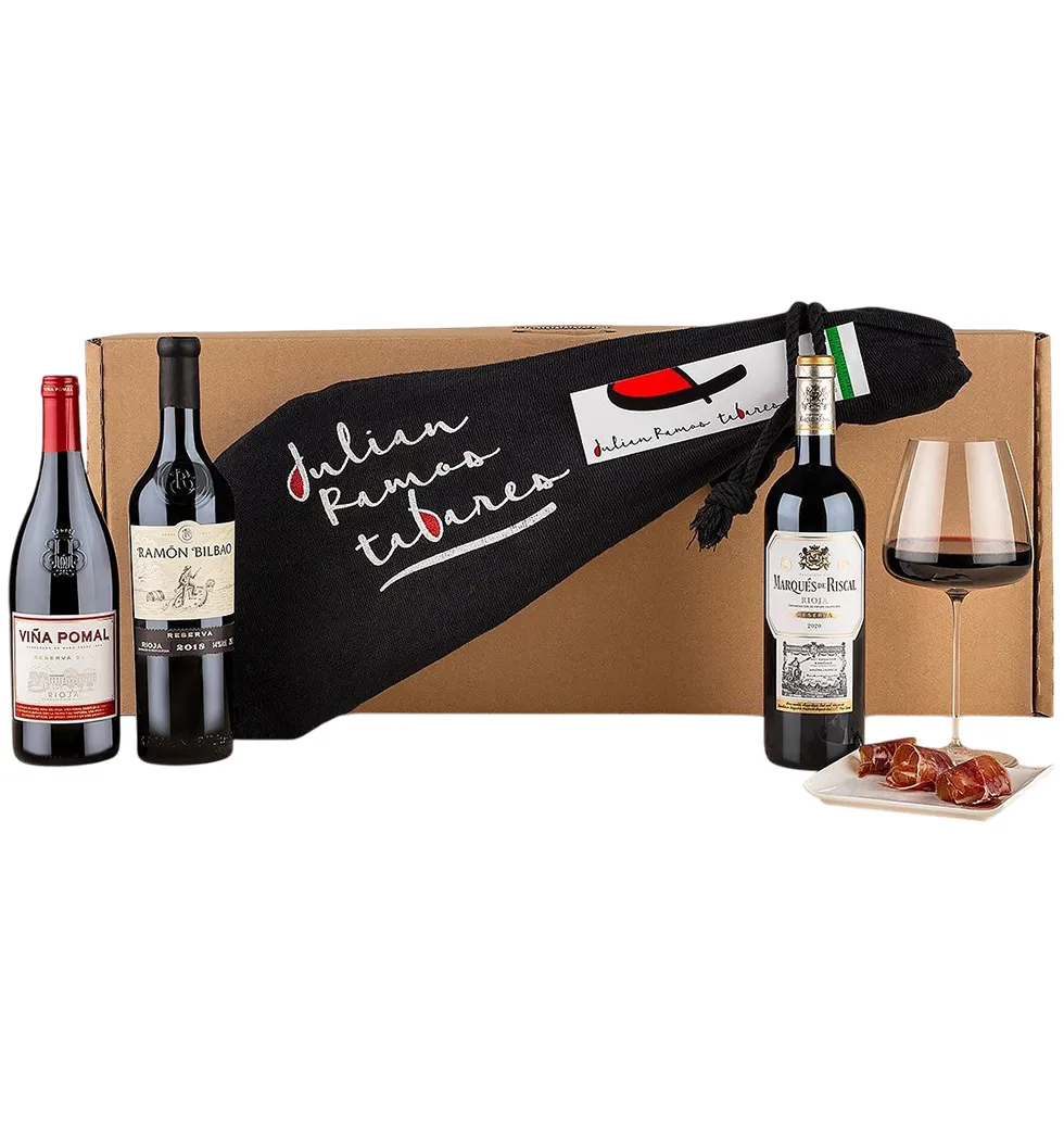 Signature Spanish Ham & Rioja Trio