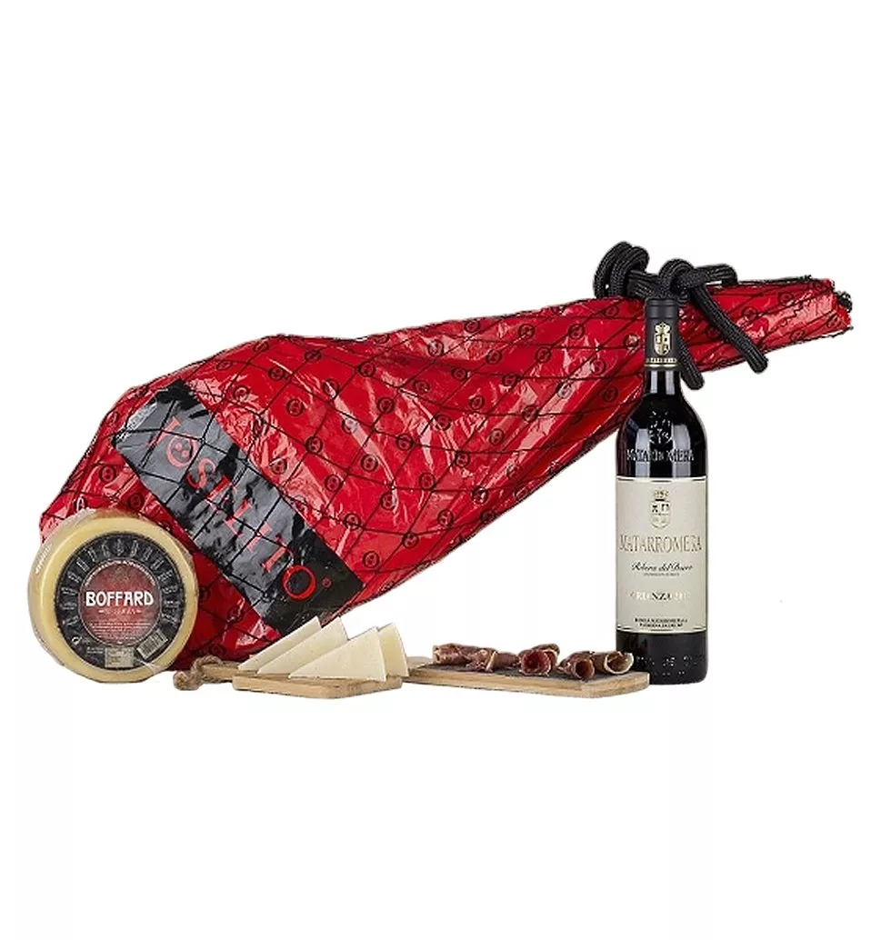 Gourmet Joselito Shoulder and Wine Pairing