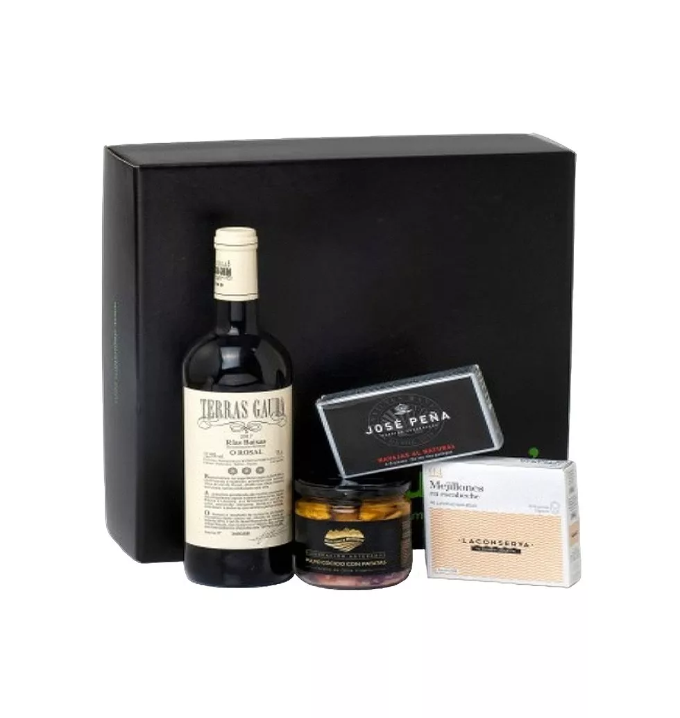 Fine White Wine & Seafood Set