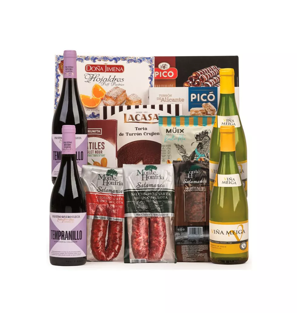 Premium Spanish Wine & Treat Set