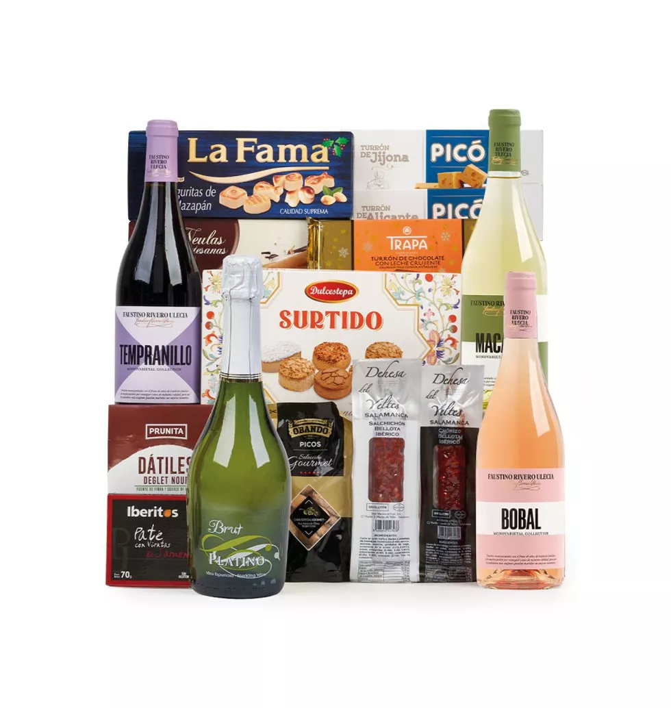 Spanish Indulgence Wine & Treat Hamper