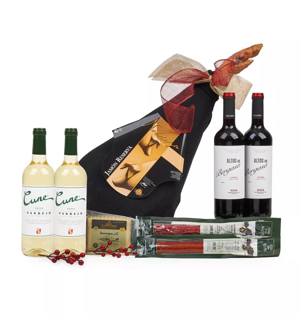 Iberian Gourmet Selection & Wine Hamper