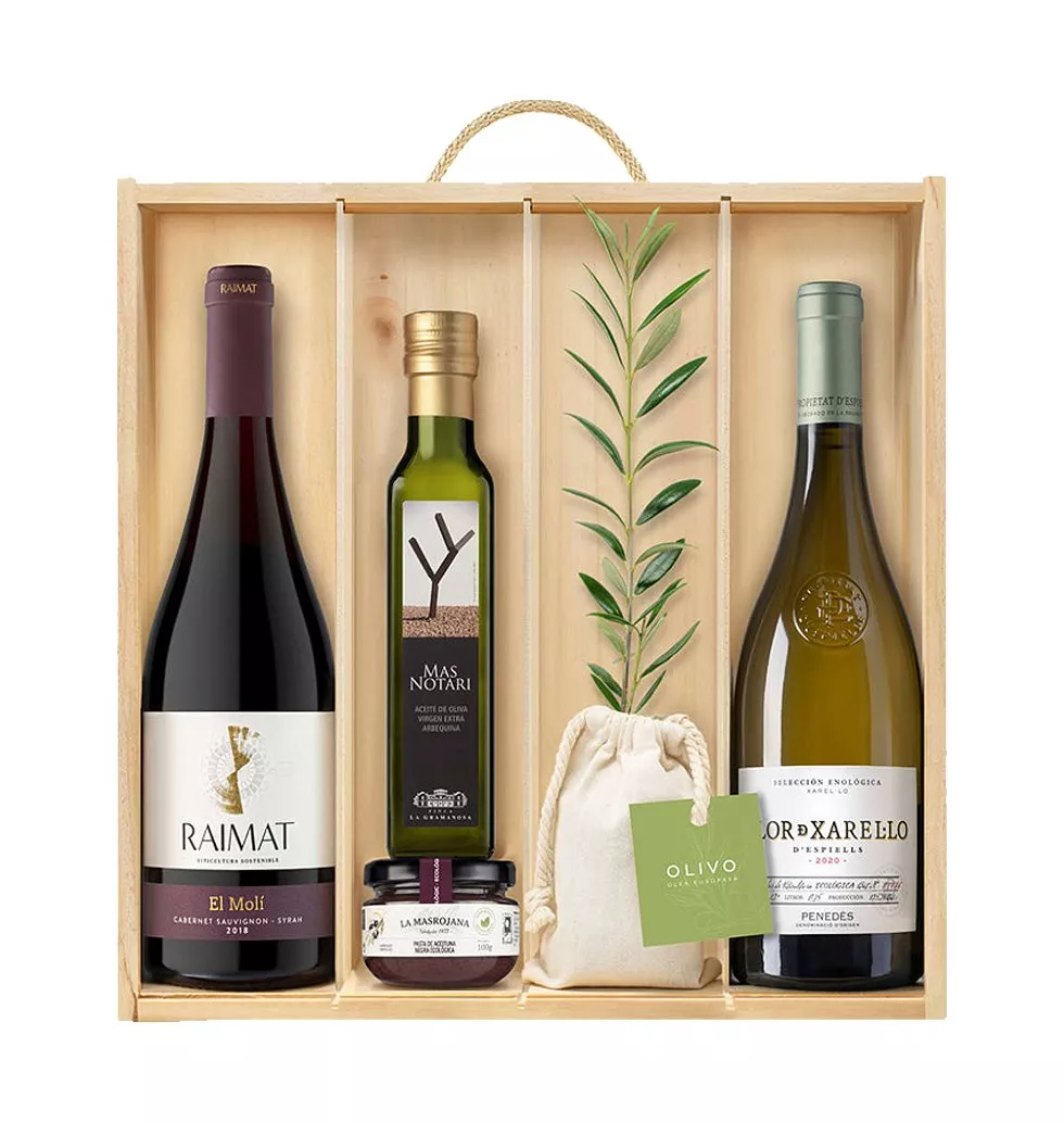 Organic flavorful gourmet wine collection