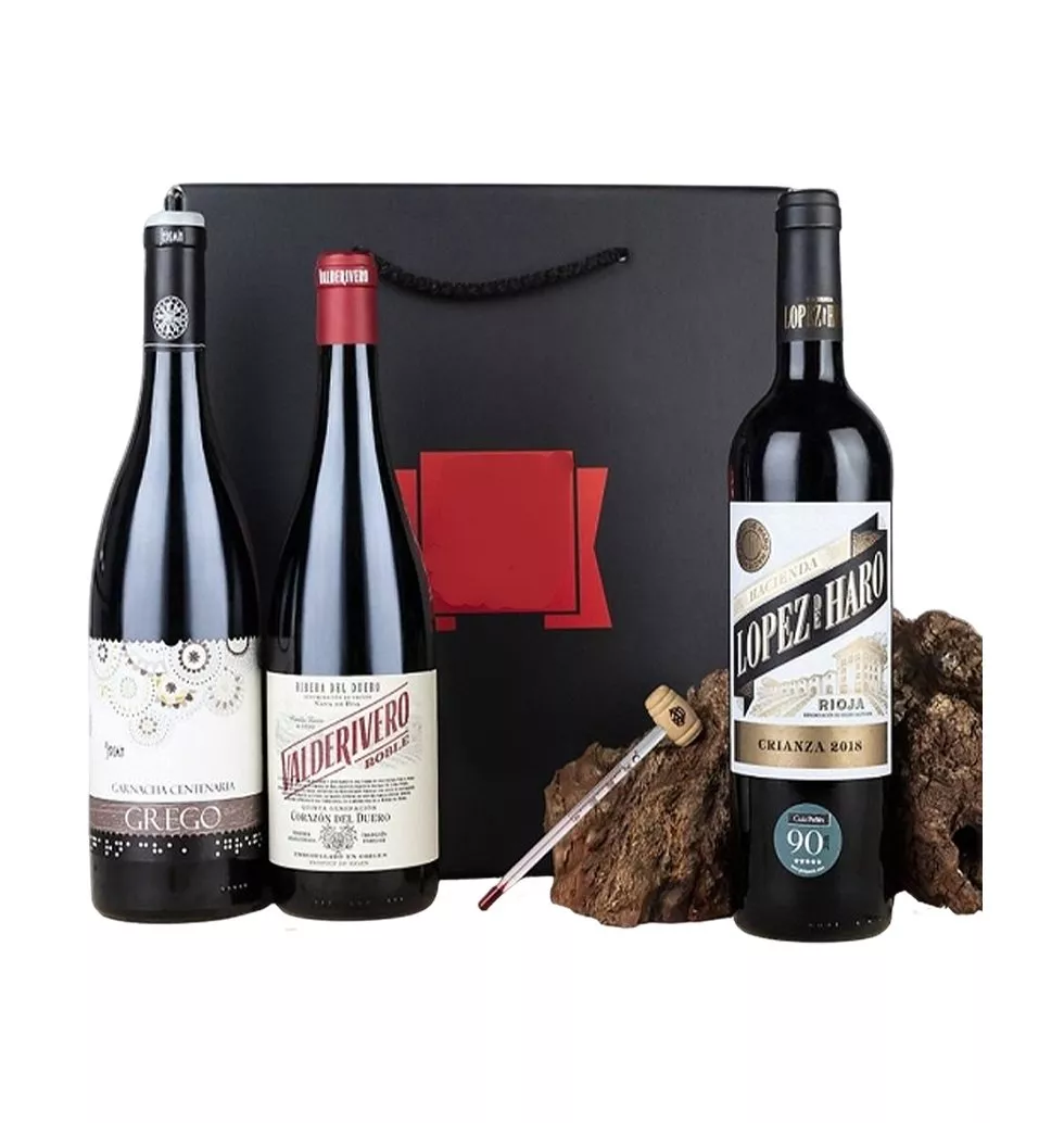 Rich Bold Wine Collection Box