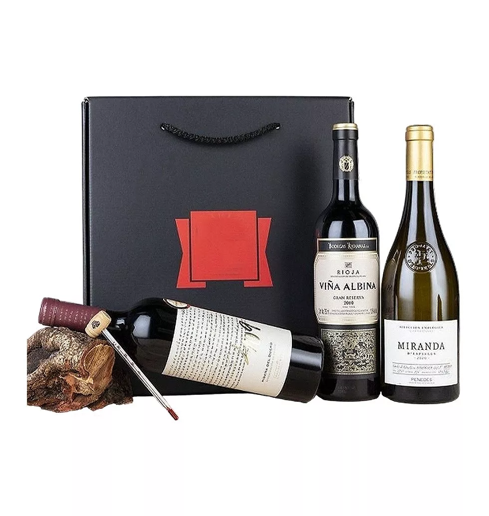 Rioja and Ribera wine box