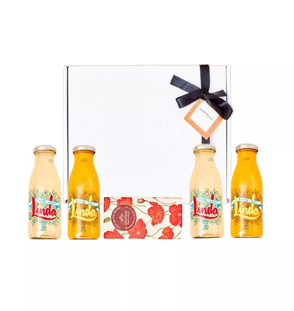 Sweet Juice and Chocolate Hamper