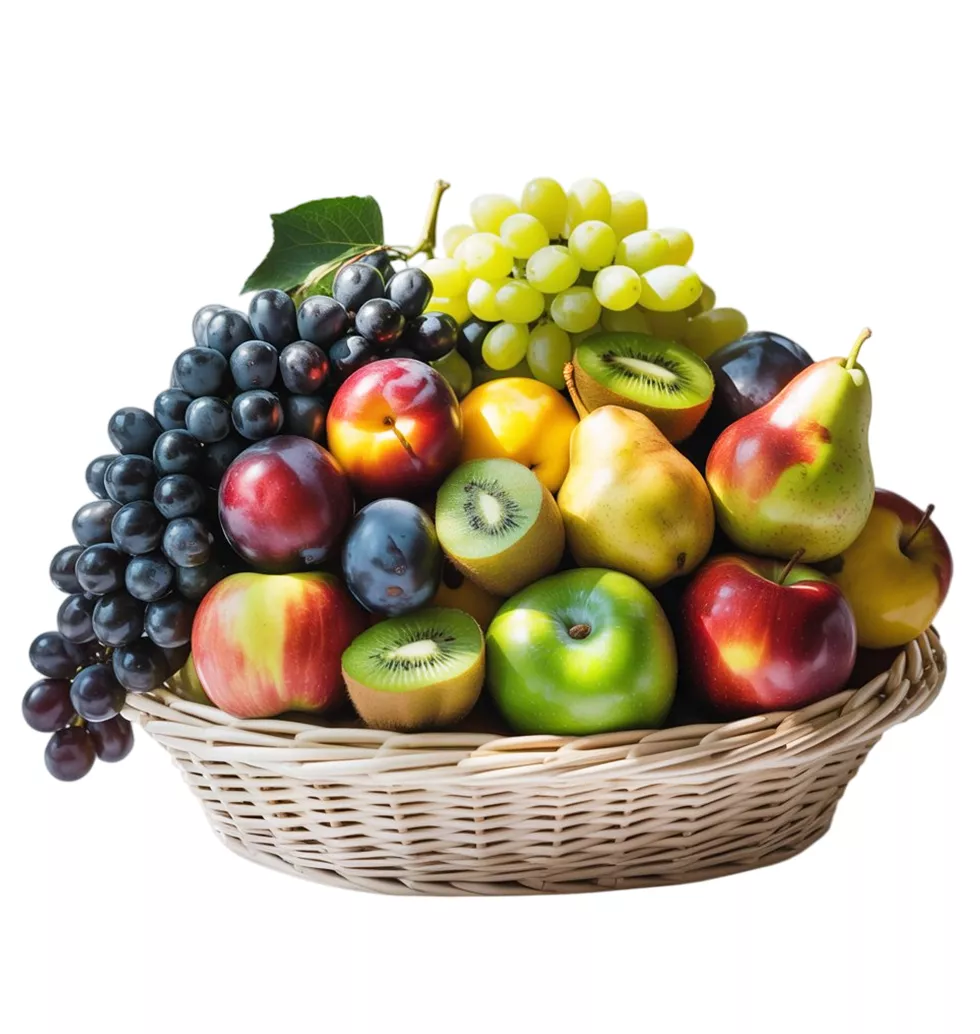 Wholesome Fresh Fruit Selection Basket