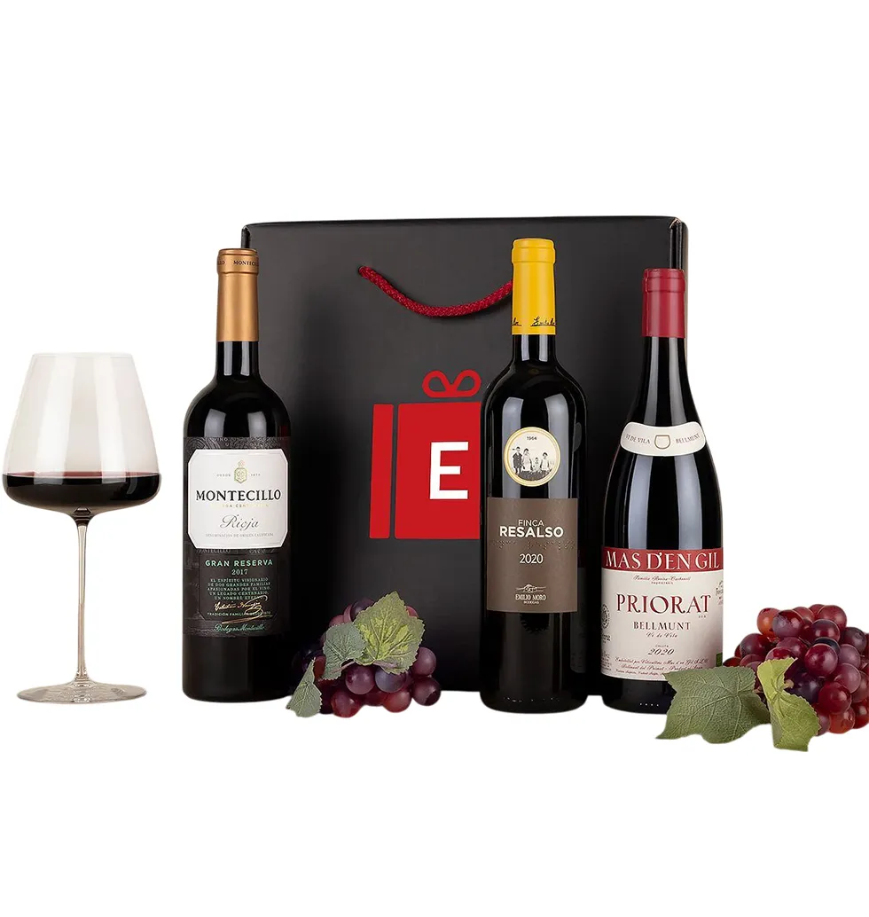 The Red Wine Elegance Case