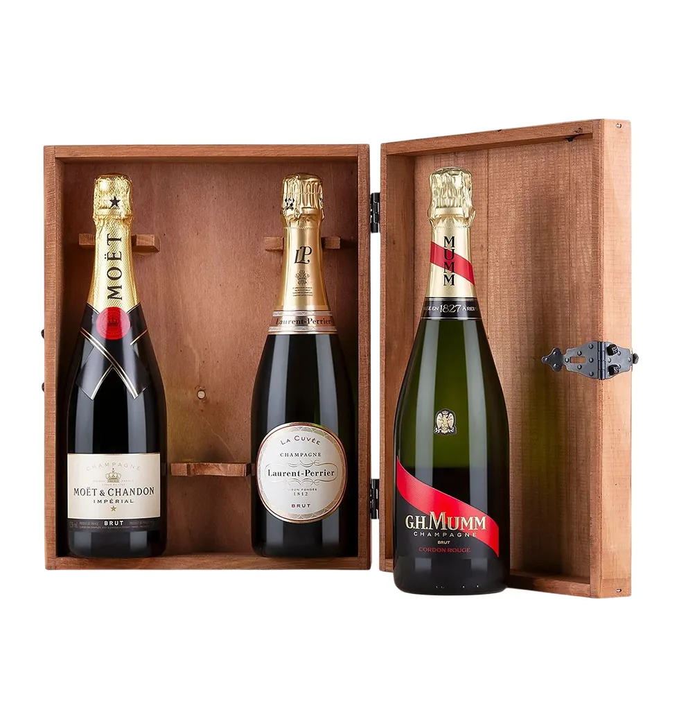 Fine French Champagne Trio Hamper