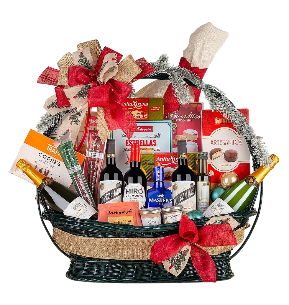 Elegant Spanish Celebration Gourmet Basket