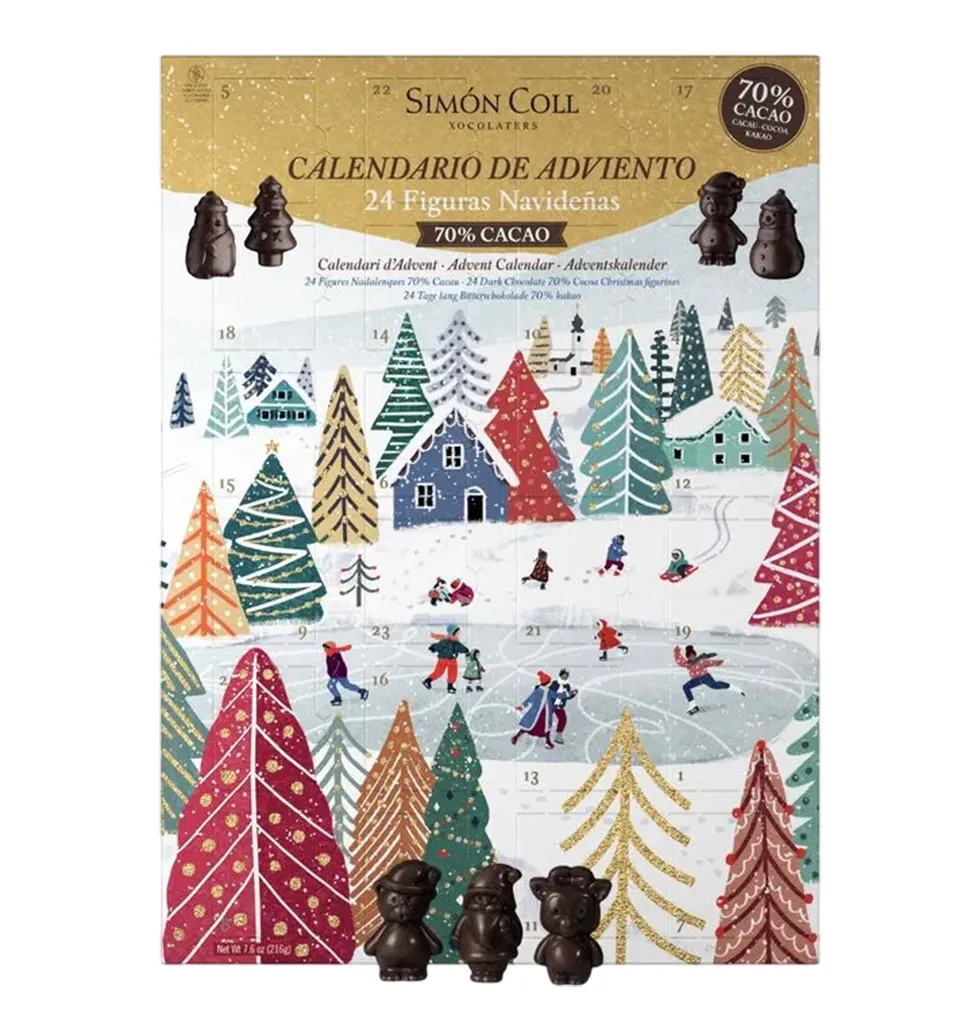 Luxury 3D Chocolate Advent Hamper