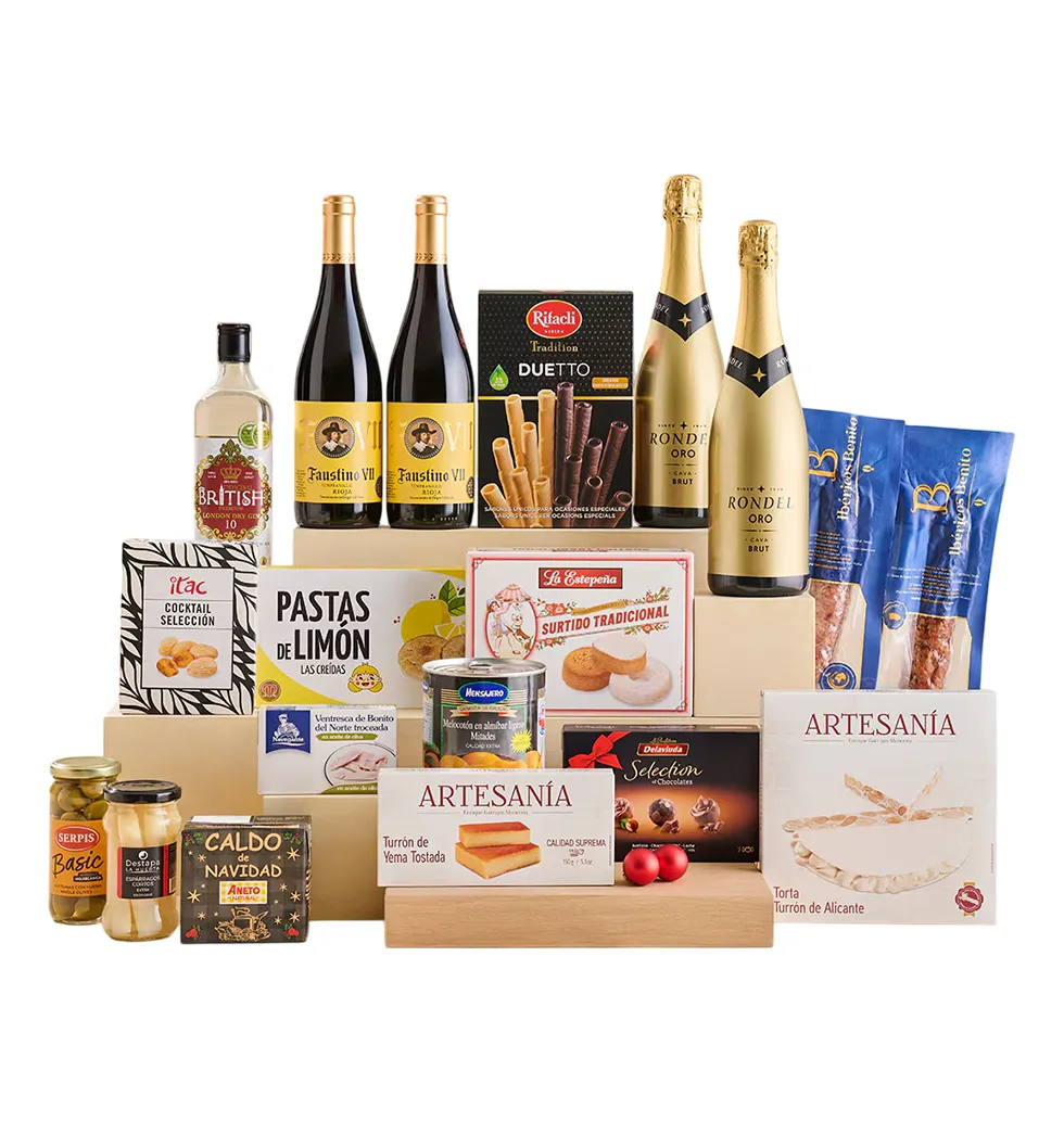 Prestige Holiday Wine & Treats Hamper
