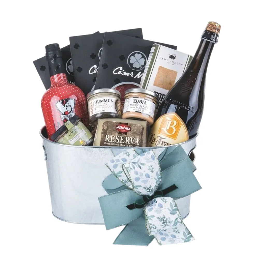 Crafted Indulgence Spirits & Deli Hamper