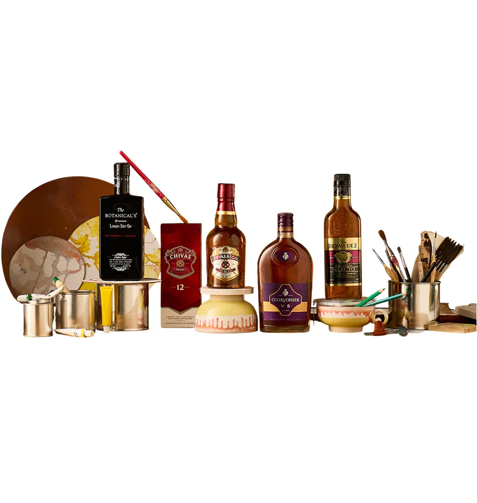 International Aged Spirits Gift Box