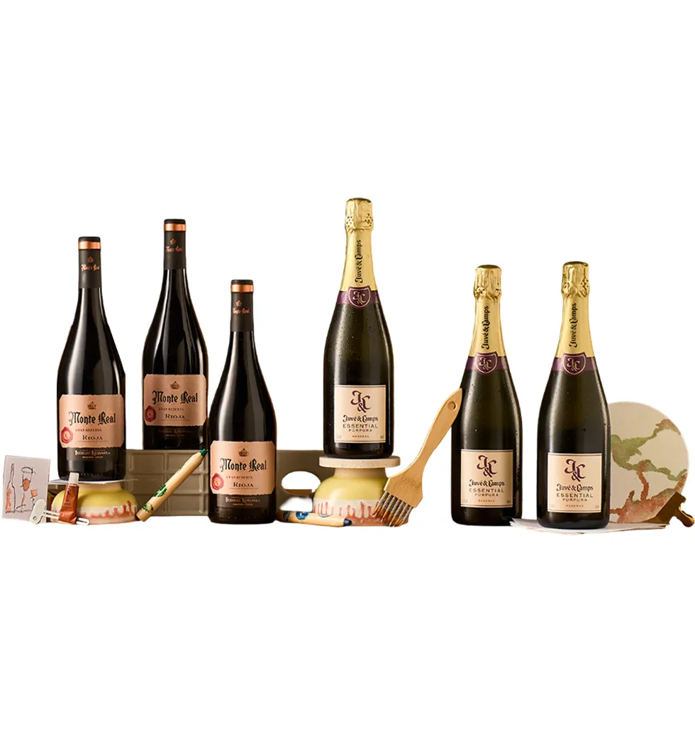 Premium Cava-Rioja Celebration Case