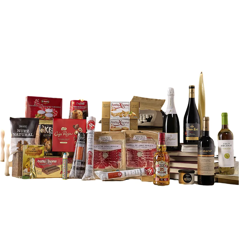Premium Spirits & Spanish Charcuterie Hamper