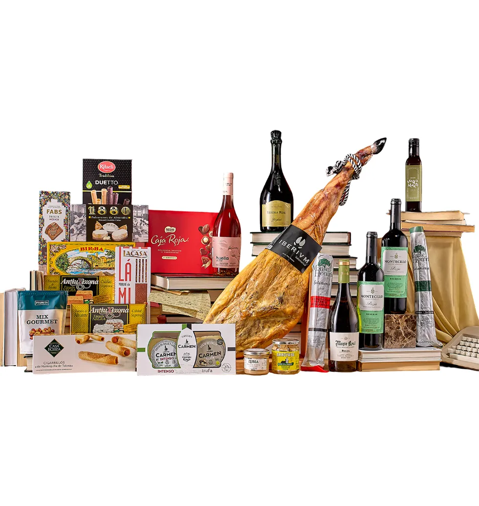 Deluxe Spanish Feast & Wine Set