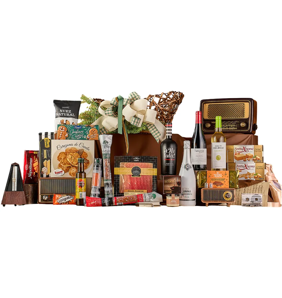 Spanish Gourmet Delicacies & Wine Pack