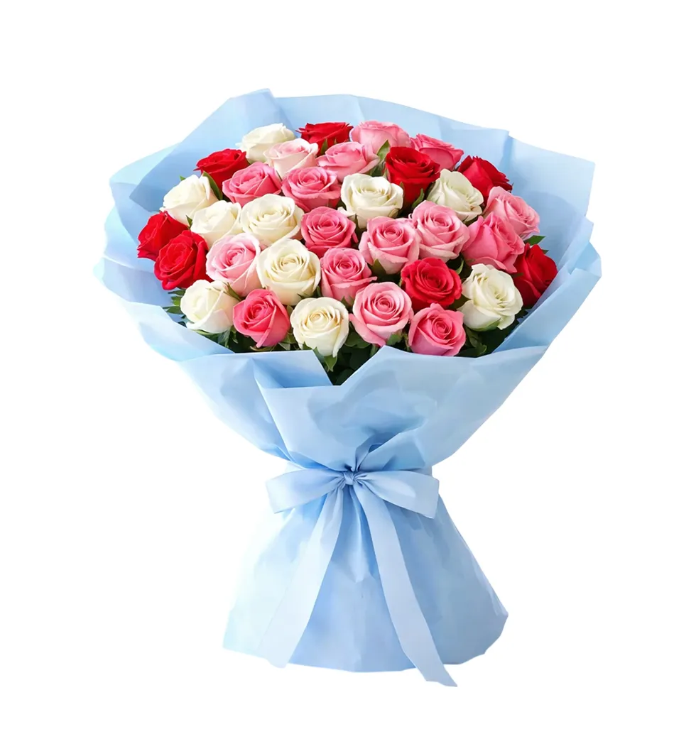 Signature 40 Mixed Roses Bouquet