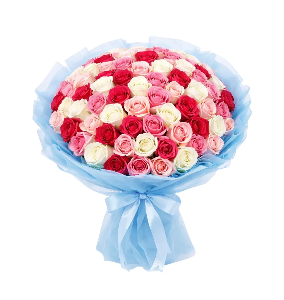 Signature 60 Mixed Roses Bouquet