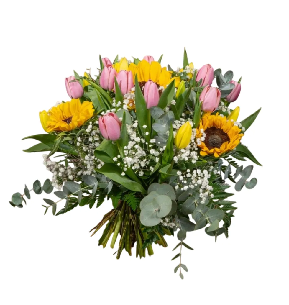 Sunshine & Colorful Blooms