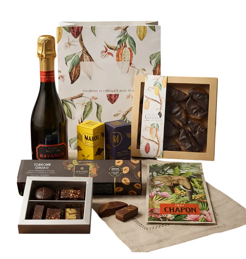 Artisan Cava and Chocolate Delight
