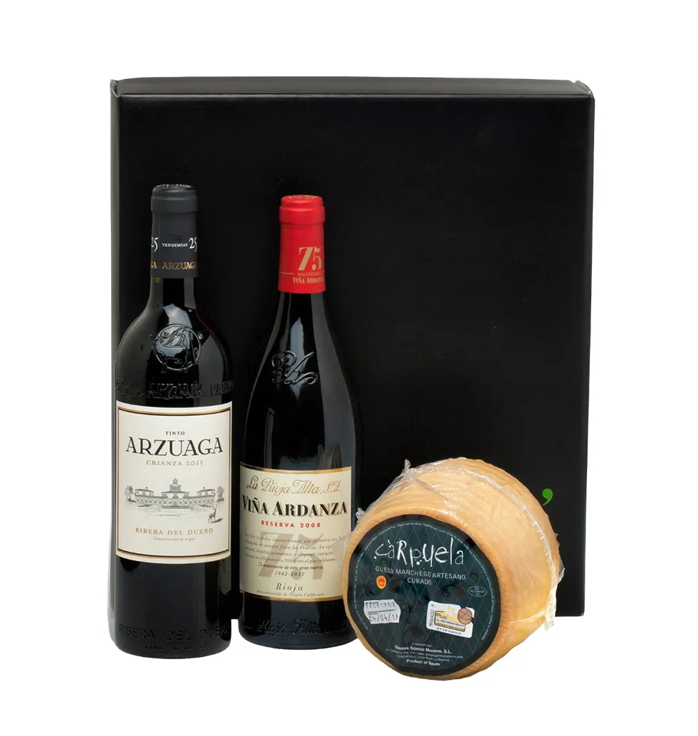 Gourmet Wine & Cheese Selection