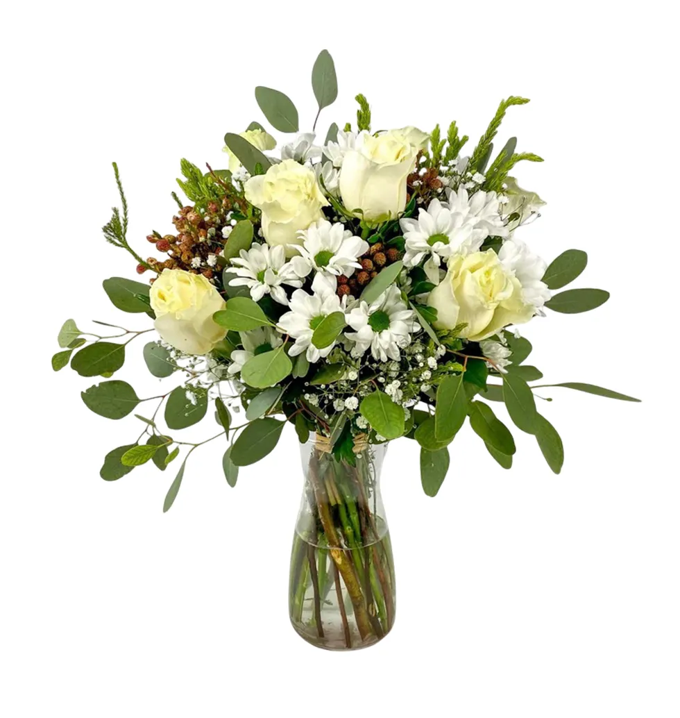 Mountain Breeze | A White Floral Dream